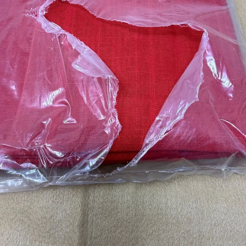 Ikea Ritva Red Panel Tablecloth 57